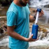 Φίλτρο Νερού Ανοξείδωτο Lifestraw Go Stainless Steel 700ml Μπλε | www.lightgear.gr