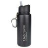 Φίλτρο Νερού Ανοξείδωτο Lifestraw Go Stainless Steel 700ml Μαύρο | www.lightgear.gr