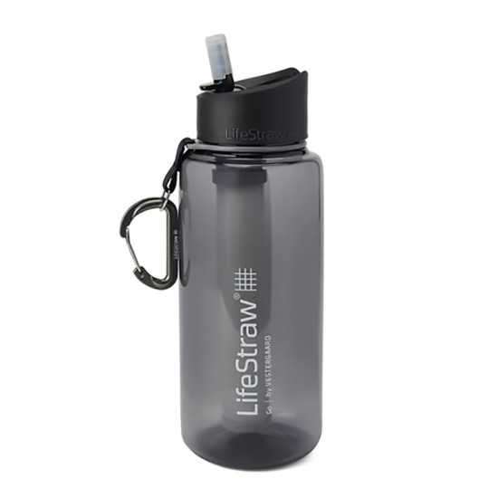 Φίλτρο Νερού Lifestraw Go 2-Σταδίων Γκρι 1000ml | www.lightgear.gr