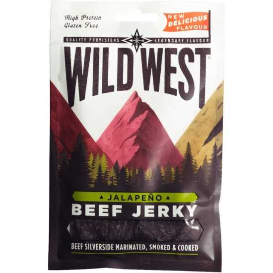 Wild West Beef Jerky Jalapeno 70gr | www.lightgear.gr