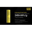 Επαναφορτιζόμενη Μπαταρία Nitecore 21700 NL2150i 5000mAh 3,6V