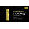 Επαναφορτιζόμενη Μπαταρία Nitecore 21700 NL2150i 5000mAh 3,6V | www.lightgear.gr