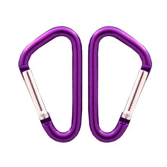 Carabiner Αλουμινίου  Ø6 x 60mm 2τεμ | www.lightgear.gr