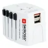 Αντάπτορας Ταξιδιού Skross World Travel Muv USB | www.lightgear.gr