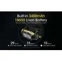 Επαναφορτιζόμενος Φακός Κεφαλής LED Nitecore NU43