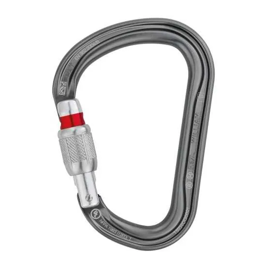 Carabiner Ασφαλείας Petzl William Screw-Lock | www.lightgear.gr