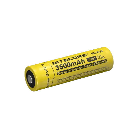 Επαναφορτιζόμενη Μπαταρία Nitecore NL1835 3500mAh 3,6V | www.lightgear.gr