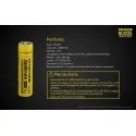 Επαναφορτιζόμενη Μπαταρία Nitecore NL1835 3500mAh 3,6V