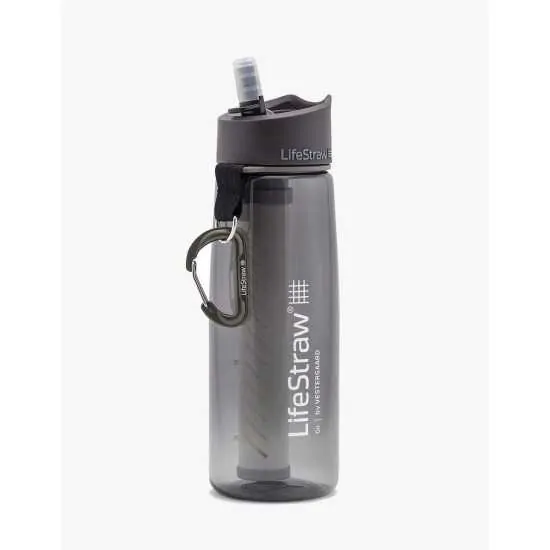 Φίλτρο Νερού Lifestraw Go 2-Σταδίων Light Gray 650ml | www.lightgear.gr
