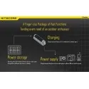 Φορτιστής Nitecore F1 + Power Bank