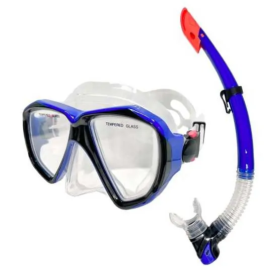 Σετ Μάσκα & Αναπνευστήρας Σιλικόνης Scuba Force Ottima | www.lightgear.gr