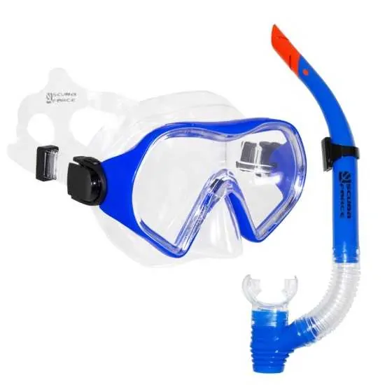 Σετ Μάσκα & Αναπνευστήρας Σιλικόνης Bluewave Verra TPP | www.lightgear.gr