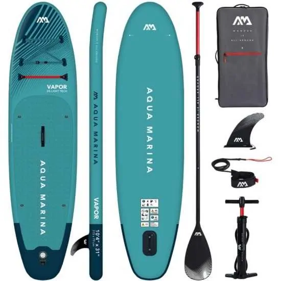 Φουσκωτή Σανίδα SUP 3,15m Aqua Marina Vapor 10’4” 2023 | www.lightgear.gr