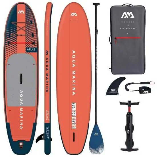 Φουσκωτή Σανίδα SUP 3,65m Aqua Marina Atlas 12’0” 2023 | www.lightgear.gr