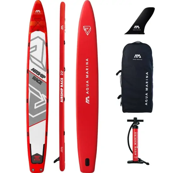 Φουσκωτή Σανίδα SUP 6,7m Aqua Marina Air Ship Race 22’0” | www.lightgear.gr