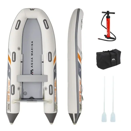 Φουσκωτό Σκάφος Aqua Marina U-DELUXE 350 5 Aτόμων 3,5mx1,6m | www.lightgear.gr