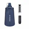 Παγούρι με Φίλτρο Νερού Lifestraw Peak Squeeze 650ml Γκρι | www.lightgear.gr