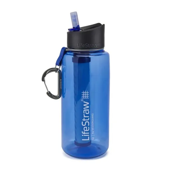 Φίλτρο Νερού Lifestraw Go 2-Σταδιων Μπλε 1000ml | www.lightgear.gr