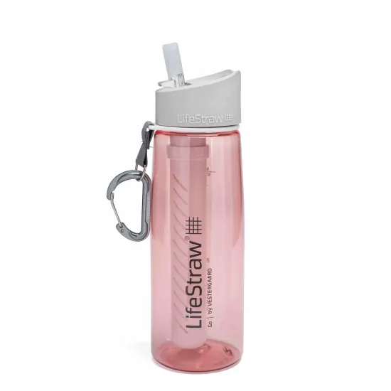 Φίλτρο Νερού Lifestraw Go 2-Σταδίων Coral 650ml | www.lightgear.gr