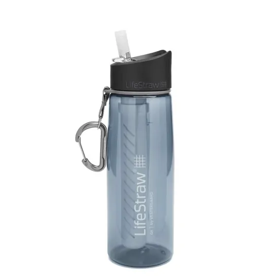 Φίλτρο Νερού Lifestraw Go 2-Σταδίων Moody Blue 650ml | www.lightgear.gr