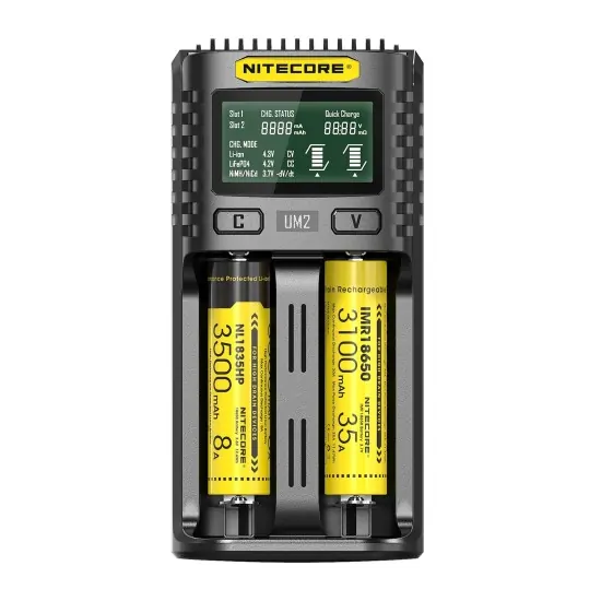 Φορτιστής Nitecore UM2 | www.lightgear.gr