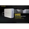 Τροφοδοτικό USB / Αντάπτορας Nitecore UA66Q High speed charging 68w Max | www.lightgear.gr