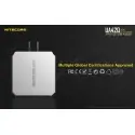 Τροφοδοτικό USB Nitecore UA42Q Quick charge 3.0