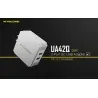 Τροφοδοτικό USB Nitecore UA42Q Quick charge 3.0 | www.lightgear.gr