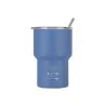 Ανοξείδωτο Ποτήρι Θερμός με Καλαμάκι Estia Save the Aegean Mug Lite 400ml | www.lightgear.gr