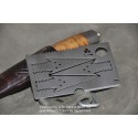 Κάρτα Επιβίωσης BE Bushcraft Essentials