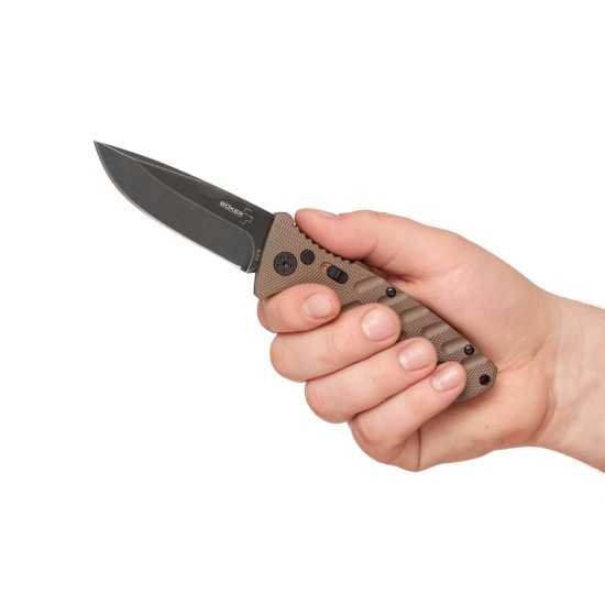 Σουγιάς Boker Strike Droppoint Coyote | www.lightgear.gr