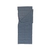 Σεντόνι Υπνόσακου Origin Outdoors Ορθογώνιο Βαμβακερό Ανθρακί | www.lightgear.gr