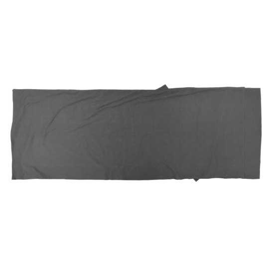 Σεντόνι Υπνόσακου Origin Outdoors Ορθογώνιο Βαμβακερό Ανθρακί | www.lightgear.gr