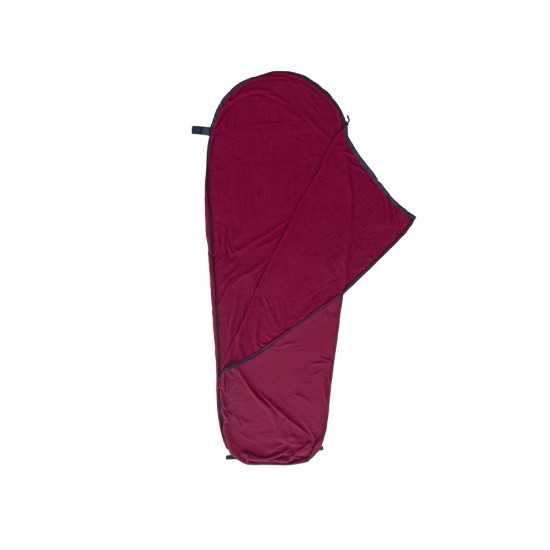 Σεντόνι Υπνόσακου Origin Outdoors Μούμια Microfleece Μπορντό | www.lightgear.gr