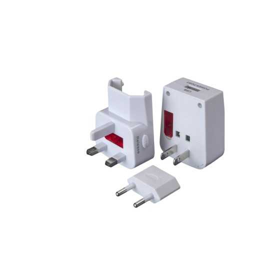 Αντάπτορας Ταξιδιού Origin Outdoors Compact Travel USB | www.lightgear.gr